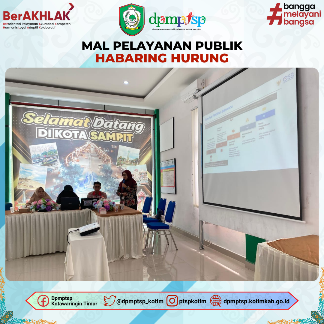 Dpmptsp Kab Kotawaringin Timur